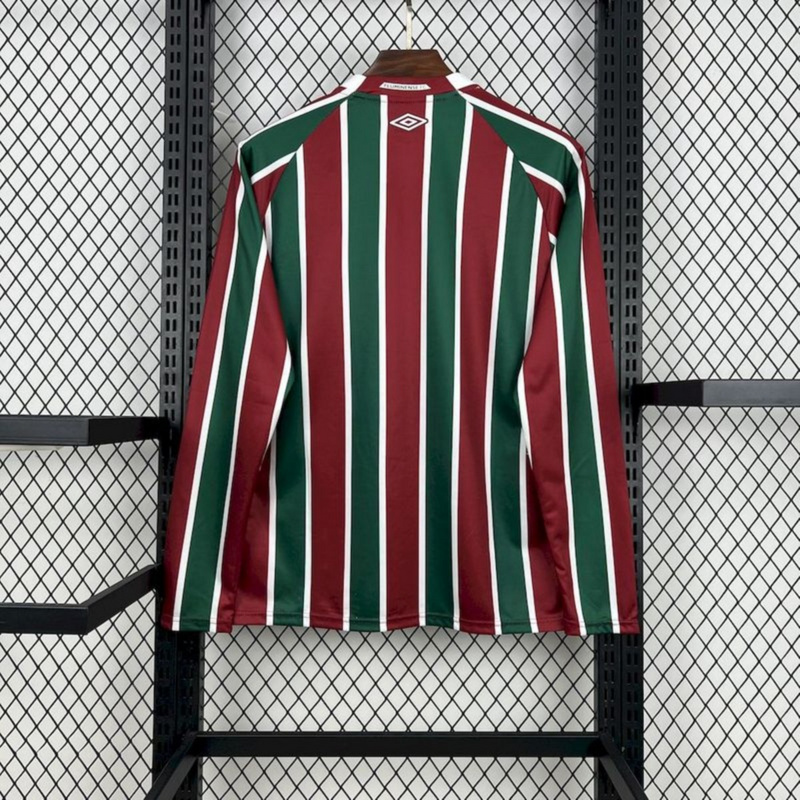 2025/26 Fluminense Home jersey Long Sleeve Fan Version