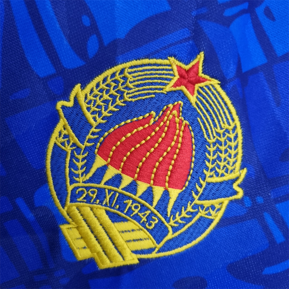 Retro Yugosalvia 1992 Home jersey Fan Version
