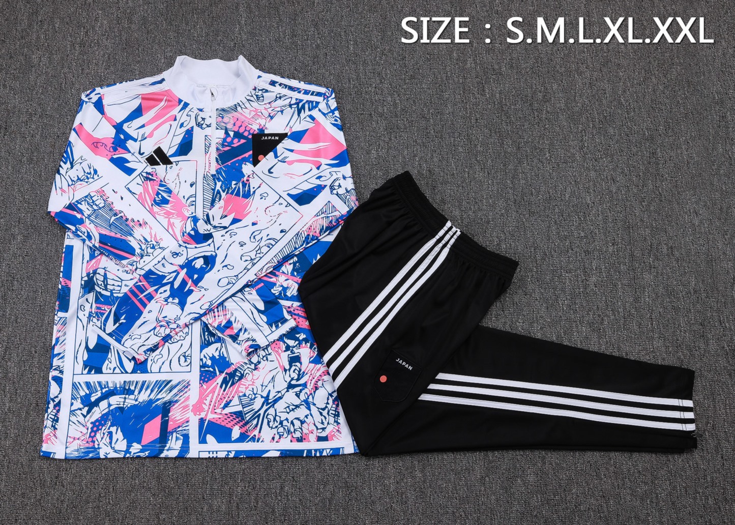2025/26 Japan colorful Long-sleeved half-pull training kit Football team kit