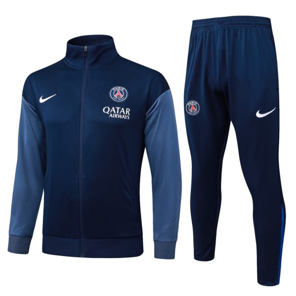 2025/26 Paris royal blue Jacket Training Suit Set Football Team Shirt Sports Fashion