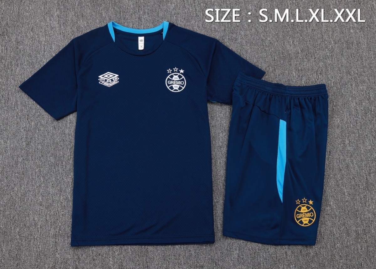 2026 Gremio Royal blue Training Set Shirt and Shorts