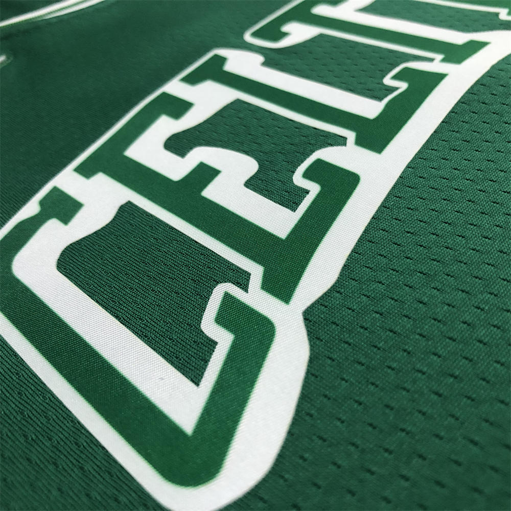 NBA Boston Celtics Round Neck 75th anniversary Green Jersey IRVING#11 S-XXL