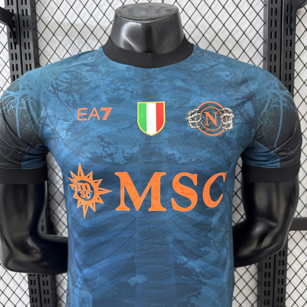 2025/26 Napoli Halloween Edition Blue Jersey Player Version