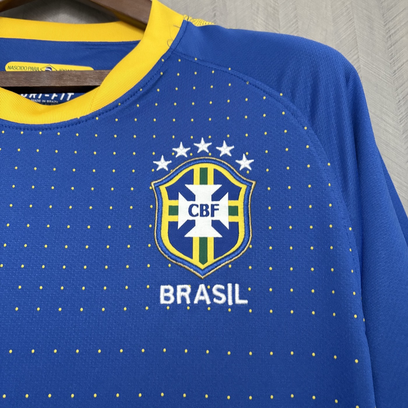 Retro Brazil 2010 away jersey Fan Version