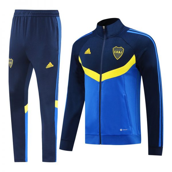 2024 Boca Blue Jacket Training Suit Set Football Team Shirt Sports Fashion