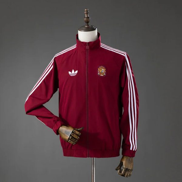 2026 Spain Red Windbreaker
