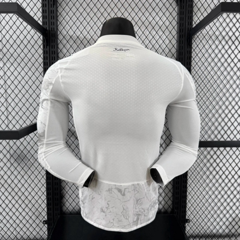 2025/26 Manchester City Away Long Sleeve Jersey Player Version