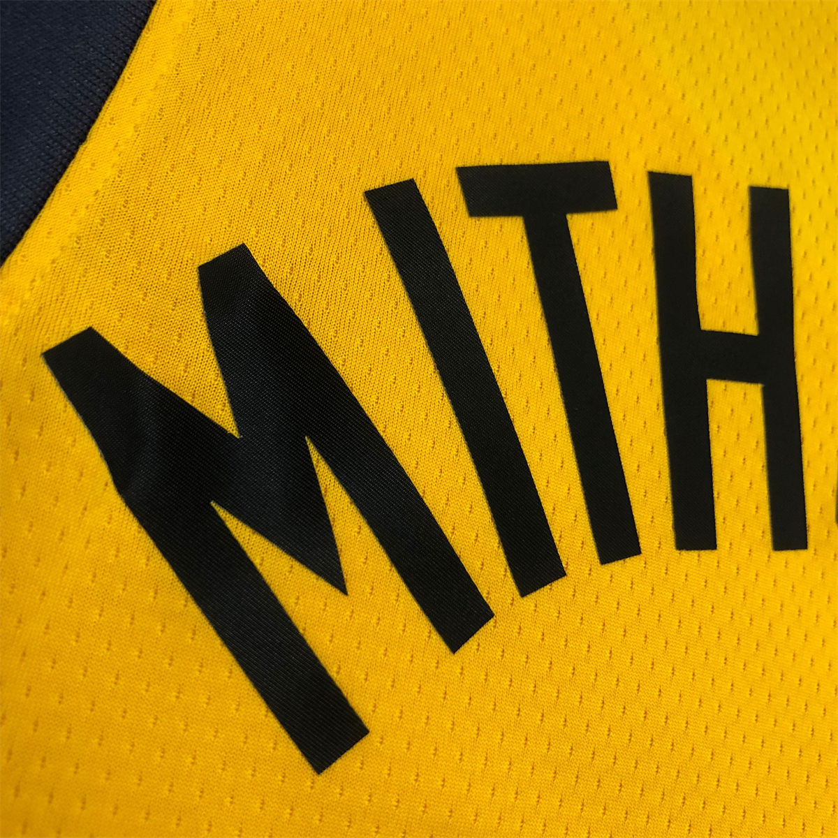 NBA Utah Jazz V-Neck Yellow Jersey MITCHELL#45 S-XXL