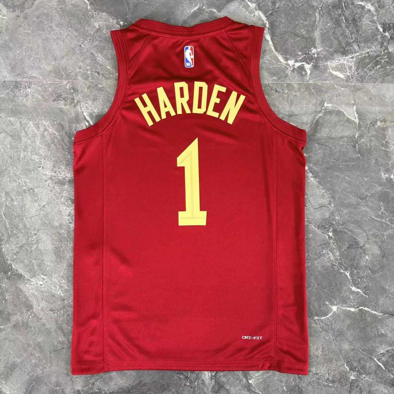 NBA Cleverland Cavaliers Round Neck Red jersey HARDEN#1
