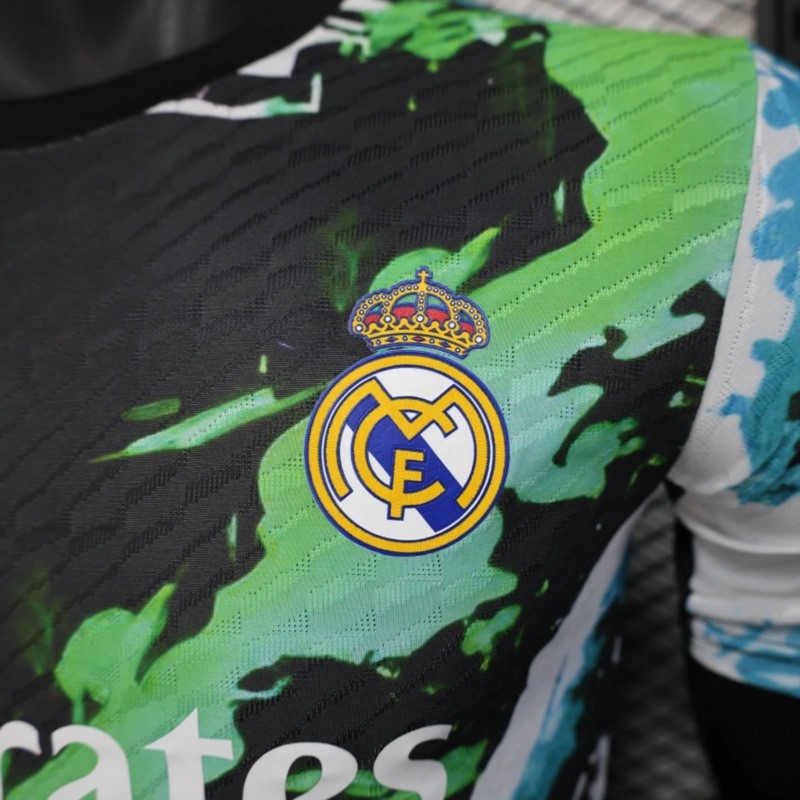 25/26 Real Madrid Training Green jersey Player Version