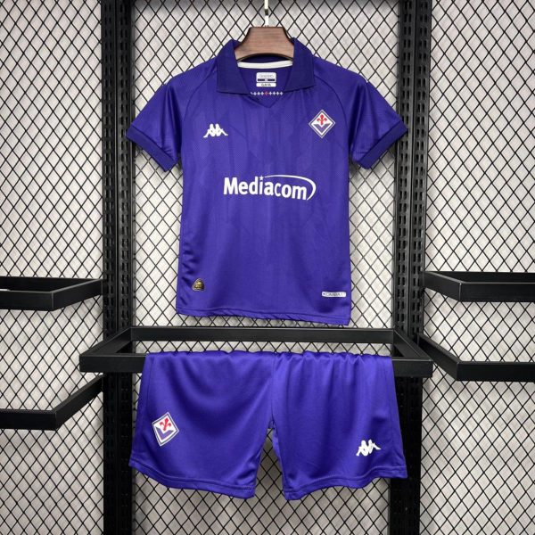 24/25 Fiorentina Home jersey Kid Kits Size 16-28