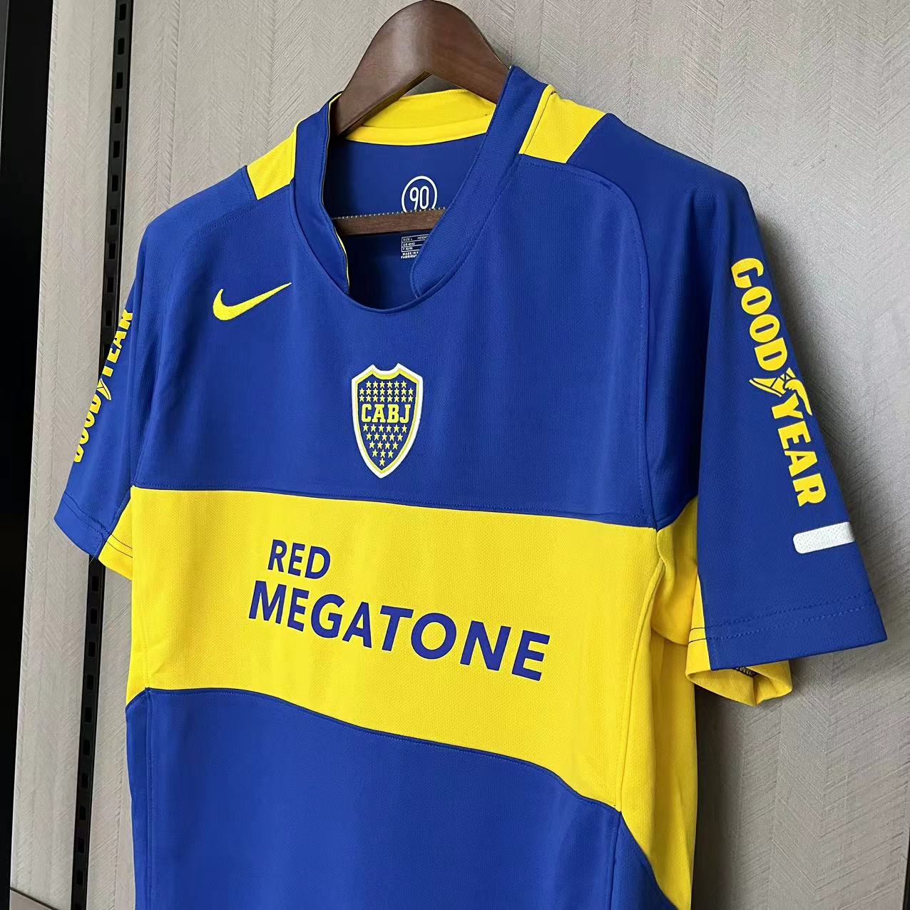 Retro Boca Juniors 04/05 Home jersey Fan Version