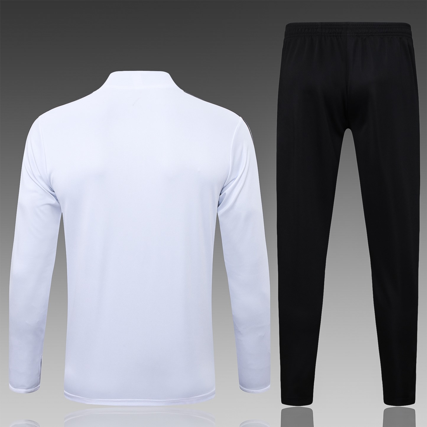 2025/26 Germany Black white Long-sleeved half-pull training kit Football team kit