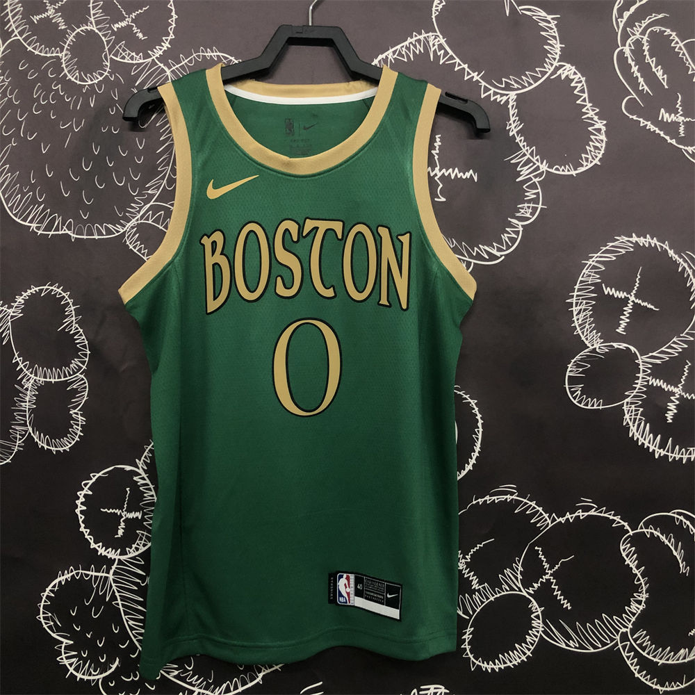 NBA Boston Celtics Round Neck Green Jersey S-XXL