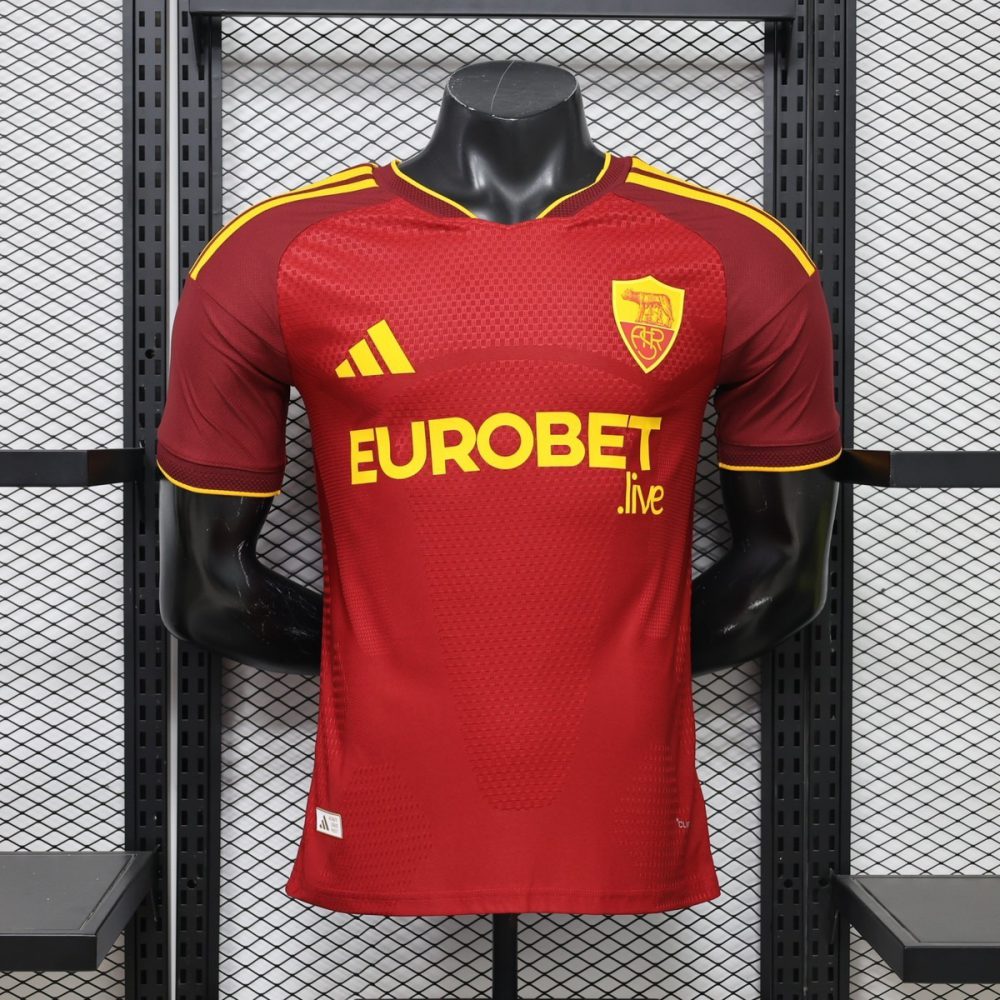 2026/27 AS Roma Home Jersey Player Version