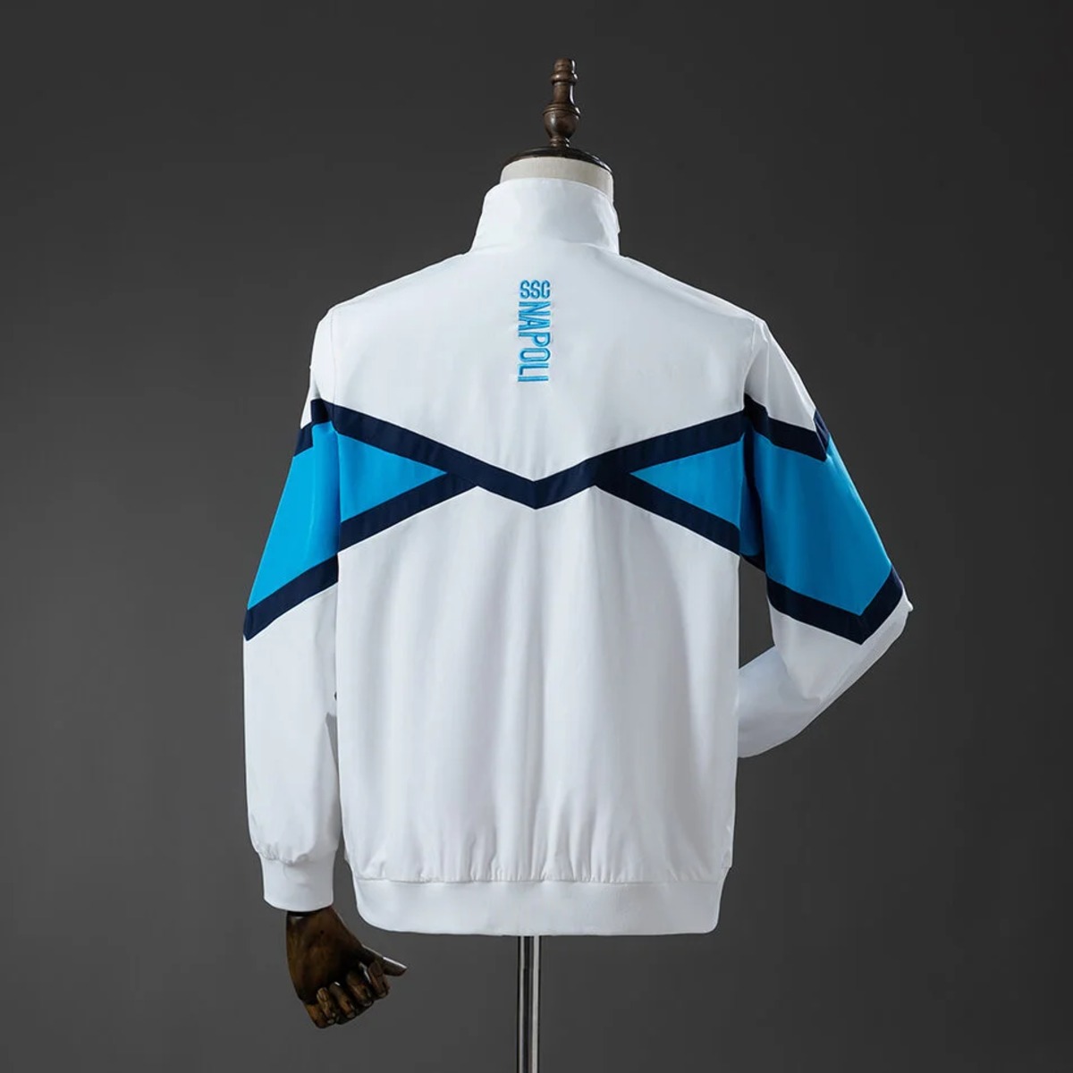 2025/26 Napoli White Windbreaker Sport Unifom