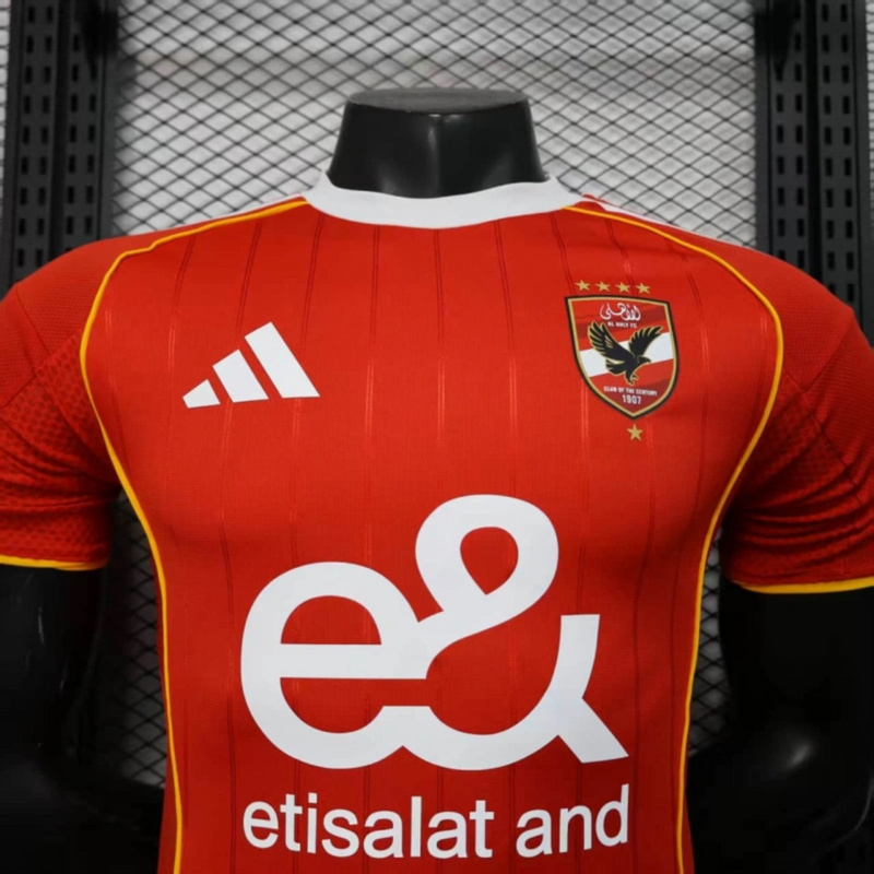 2025/26 Al-Ahly Home jersey Player Version
