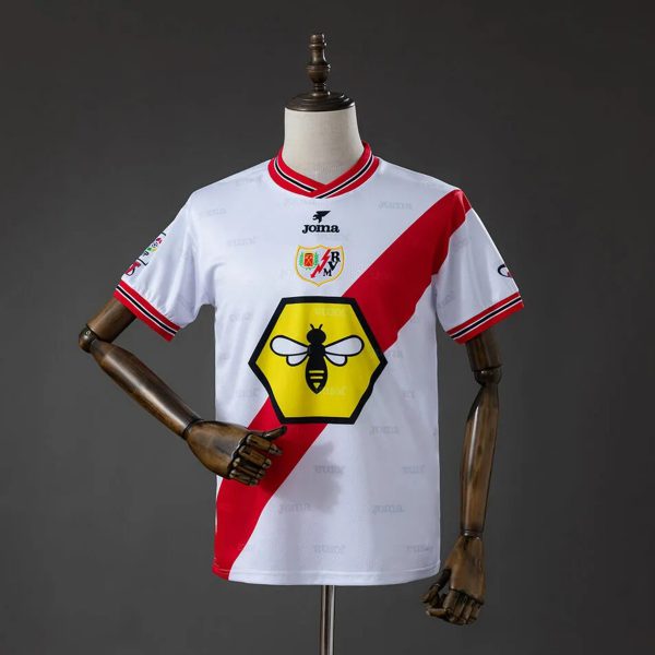 Retro Rayo Vallecano 1999/2000 Home Jersey Fan Version