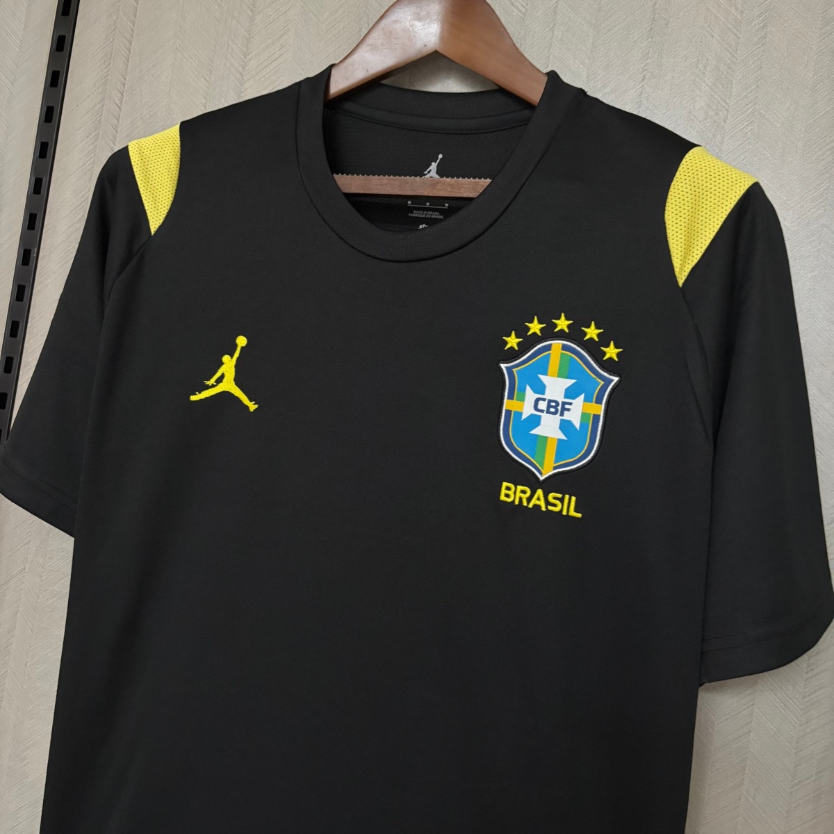 Brazil 2026 World Cup Training Black jersey Fan version