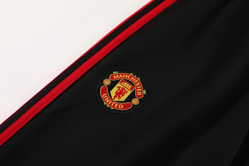 2024 Manchester United Red Jacket Training Suit Set Football Team Shirt Sports Fashion