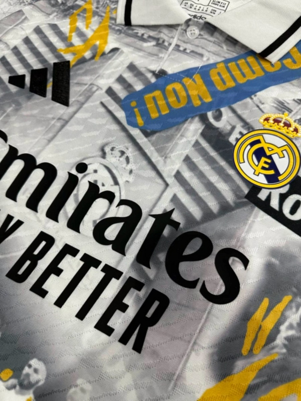 2025/26 Real Madrid Special Black Edition jersey Player Version