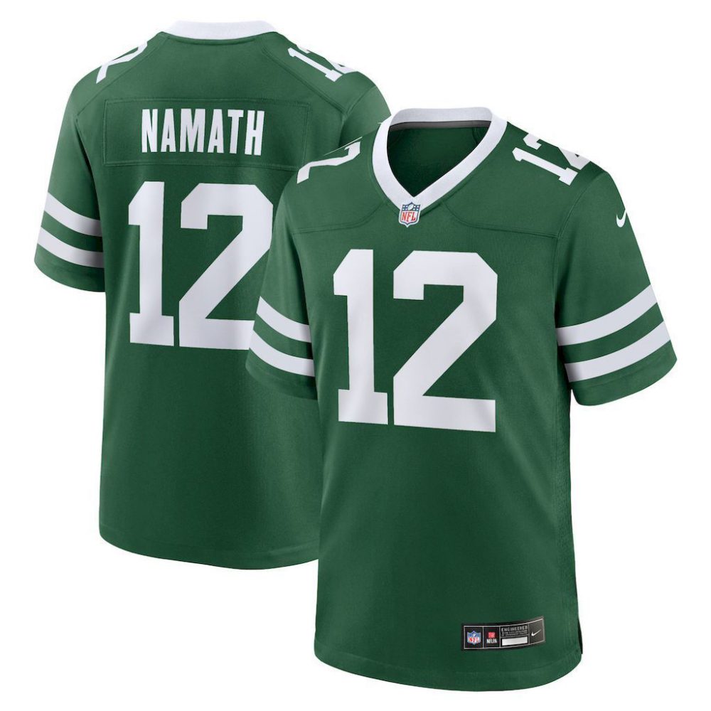 NFL New York Jets Jeysey NAMATH #12