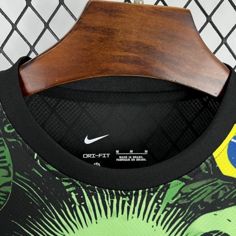 2024/25 Brazil Special Edition Green jersey Fan Version