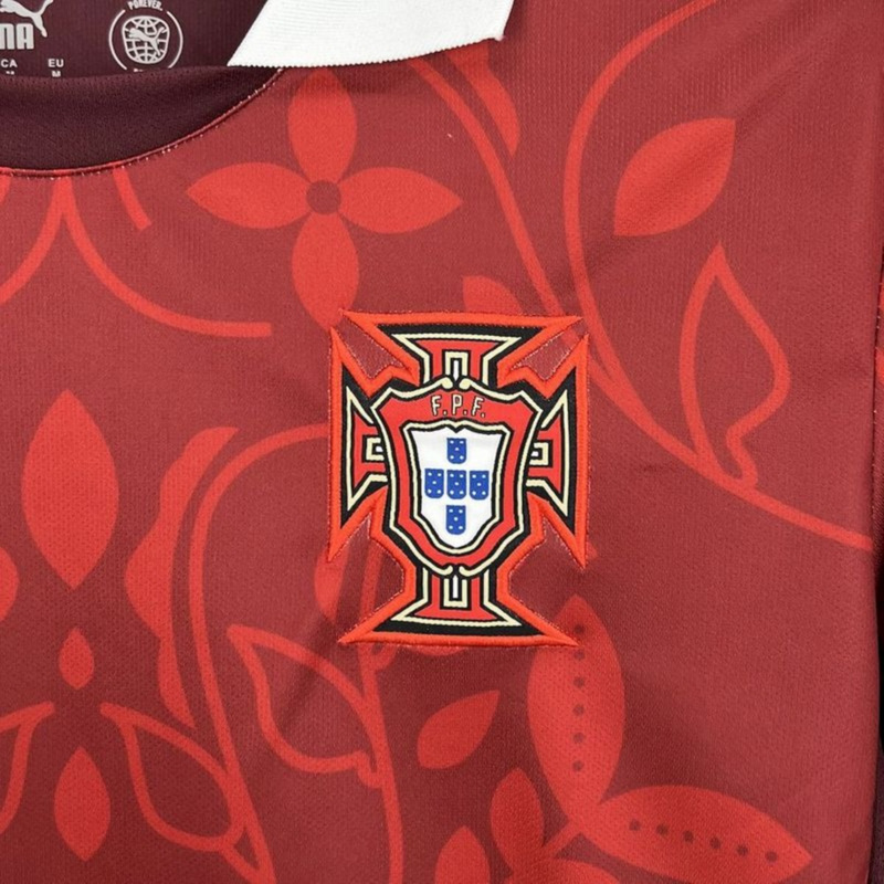 2025/26 Portugal Training Red Jersey Fan Version