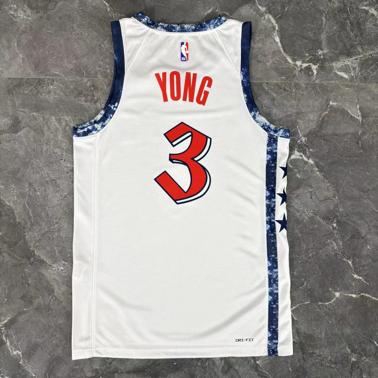 NBA Washington Wizards 2025 City Edition Edition Swingman White Jersey YOUNG#3
