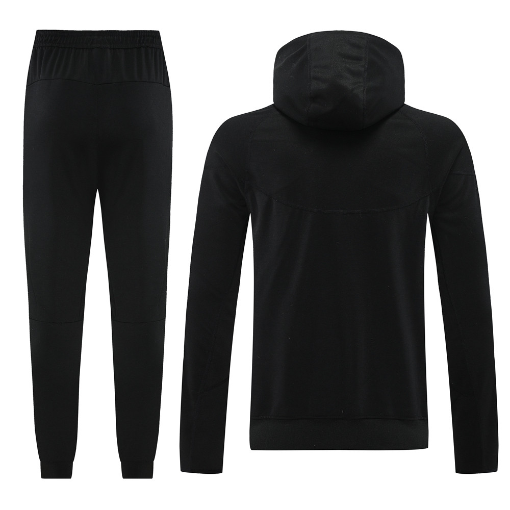 2025 Chelsea Balck Hoodie Jacket Kit Set Football Team Shirt Sports Fashion