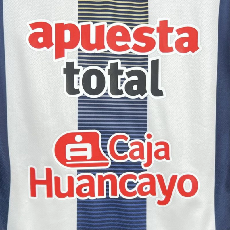 2025/26 Alianza Lima Home Jersey Fan Version