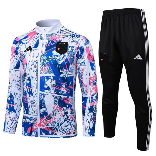 2025/26 Japan colorful Long-sleeved half-pull training kit Football team kit