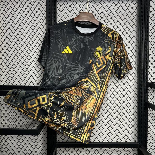 24/25 Real Madrid Special edition black Jersey Fan Version