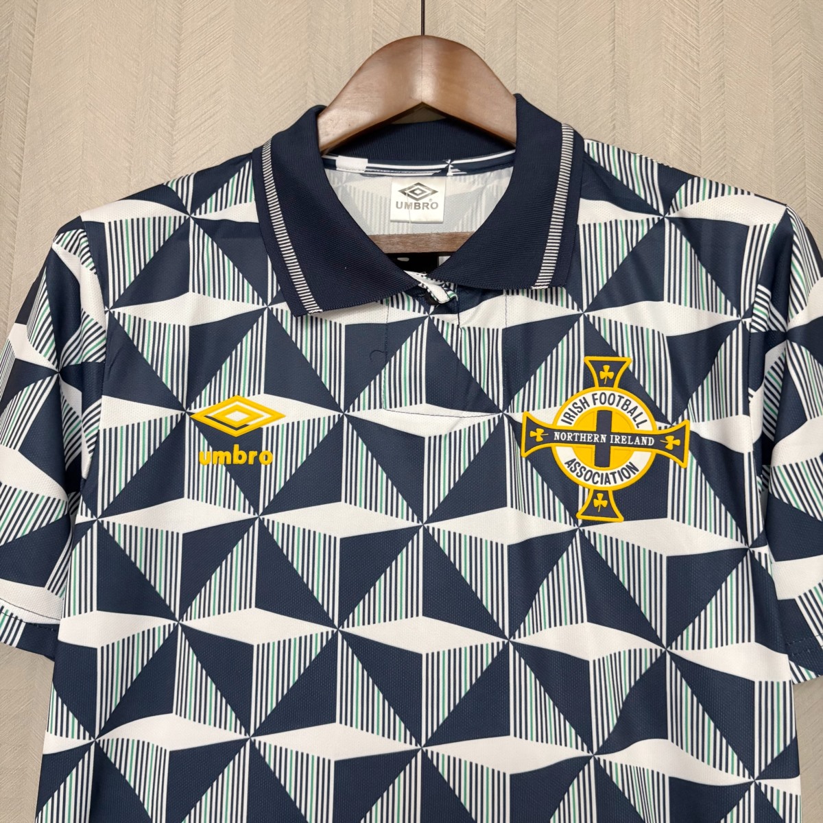 Retro Northern Ireland 1994 Away Jersey Fan Version