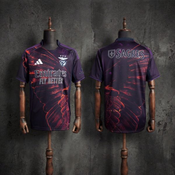 2025/26 Benfica Adidas x Vhils x SL Special Edition Jersey Fan version