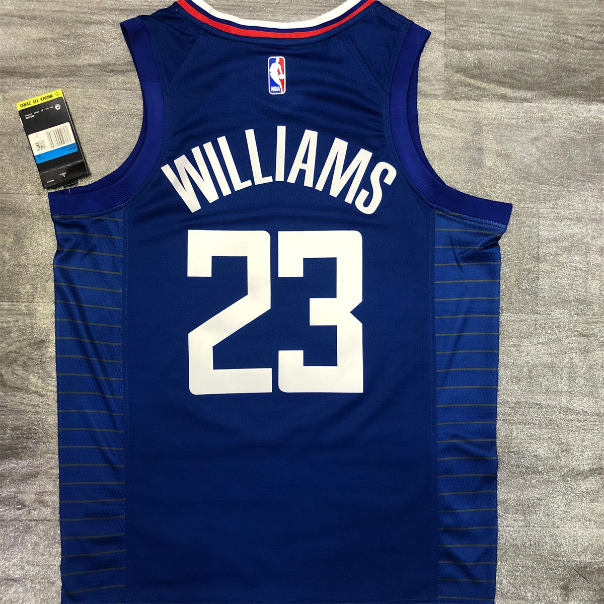 NBA Los Angeles Clippers V neck Blue Jersey WILLIAMS#23 S-XXL