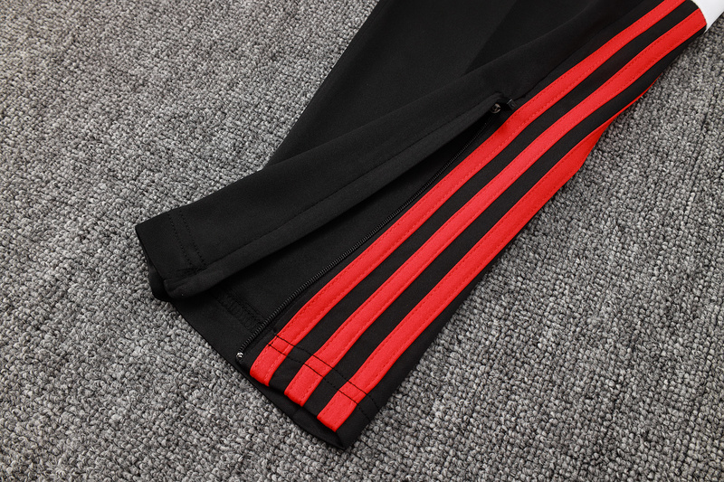 24/25 Manchester United Black Long-sleeved half-pull training kit Football team kit