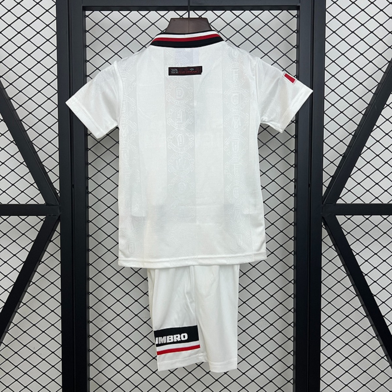Retro Manchester United 97/98 away jersey Kid Kits Size 16-28