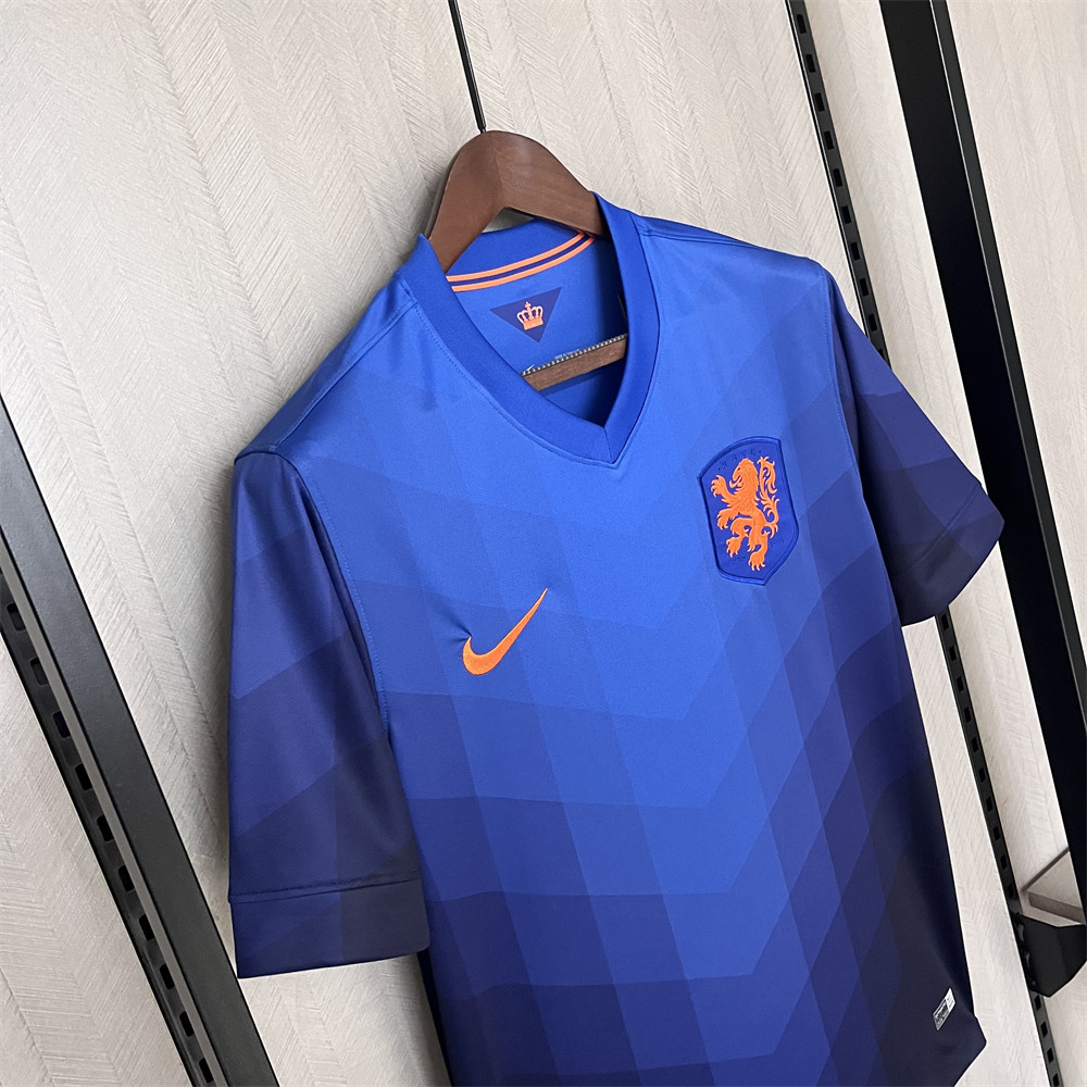 Retro Netherlands 2014 Away jersey Fan Version