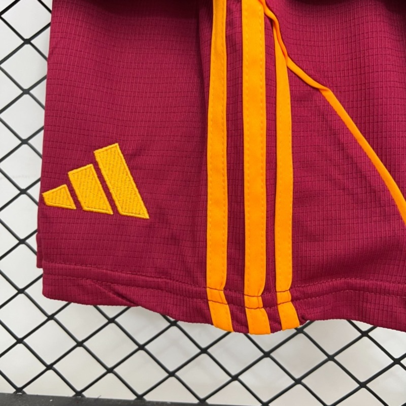 2025/26 Roma Home jersey kids Kits size: 16-28