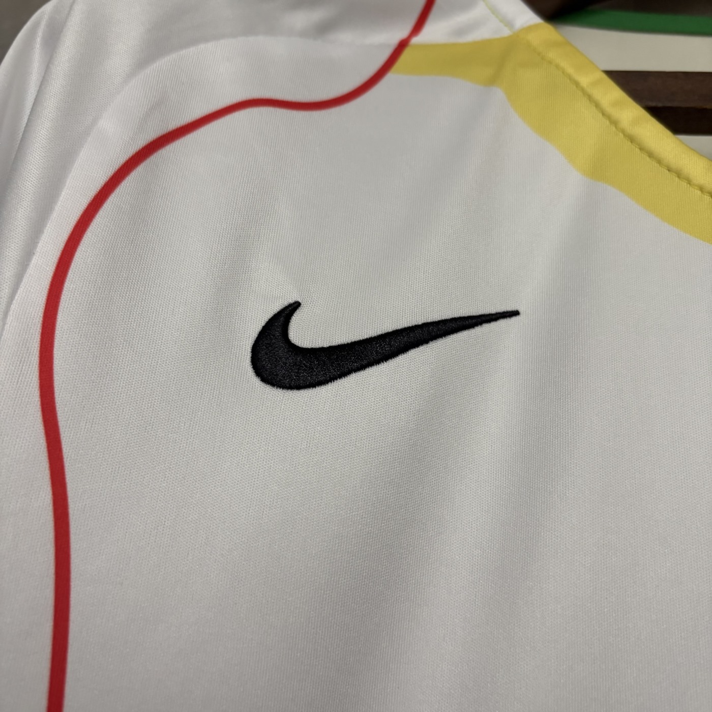2025 Nike T90 jersey White and Green Fan version