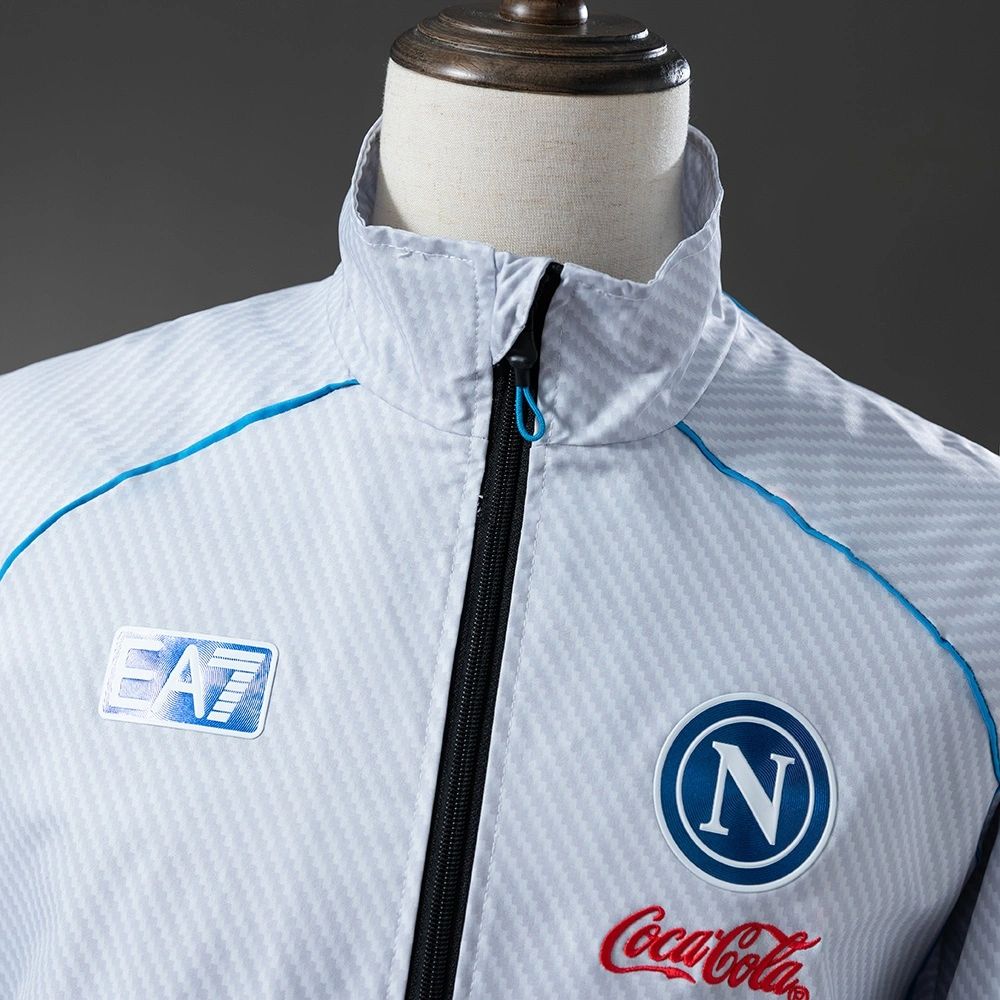 2025 Napoli White Windbreaker Sport Unifom jersey Sport Unifom