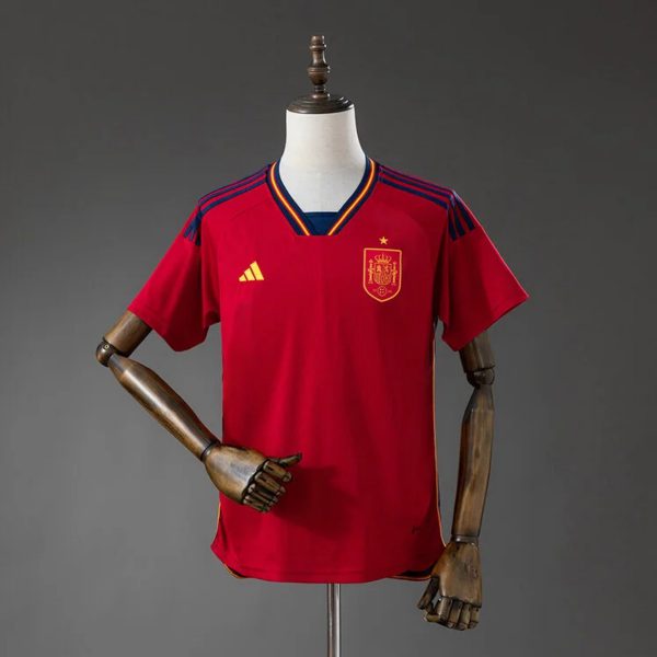 Retro Spain 2022 Home Jersey Fan Version