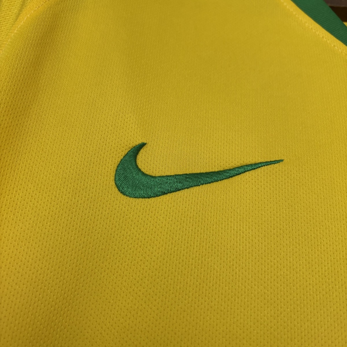 Retro Brazil 2018 Home jersey Fan Version