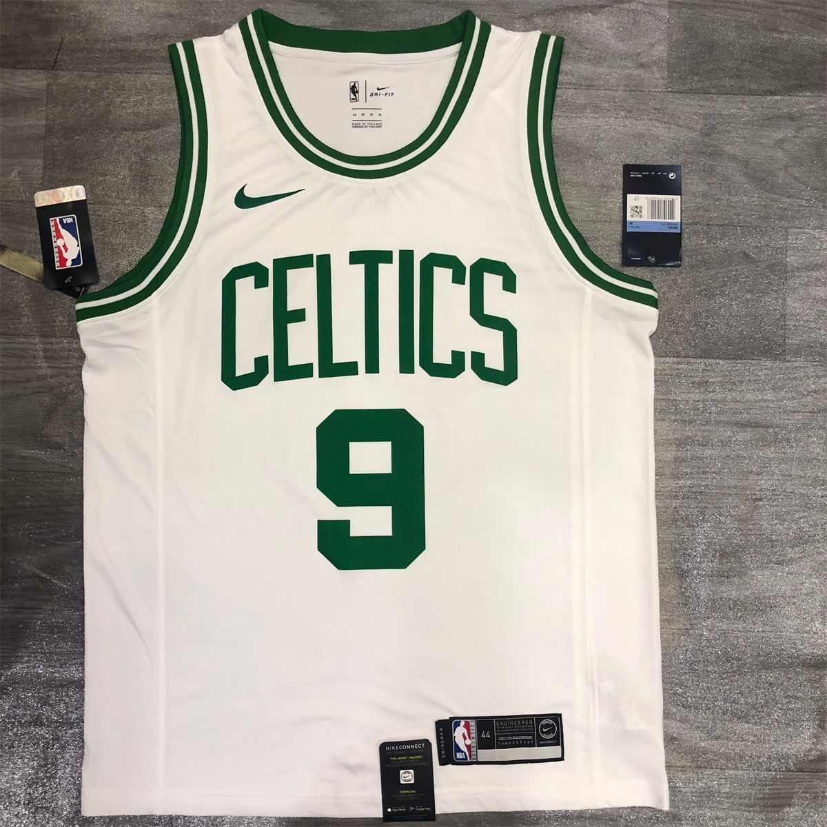 NBA Boston Celtics round neck White Jersey RONDO#9 S-XXL
