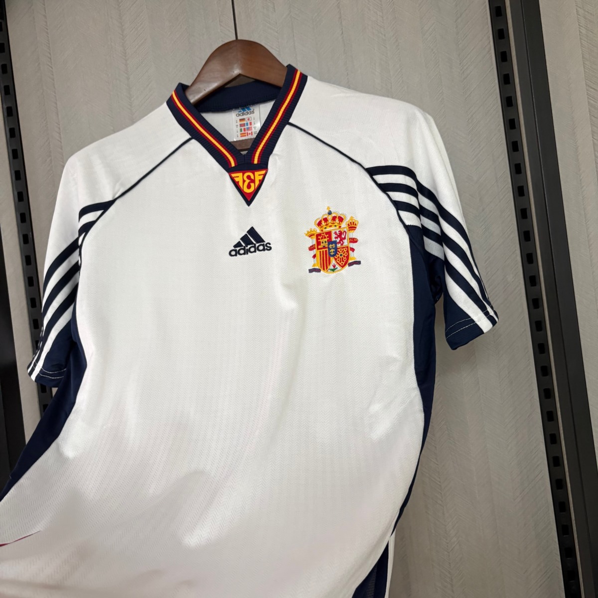 Retro Spain 1998 Away jersey Fan Version