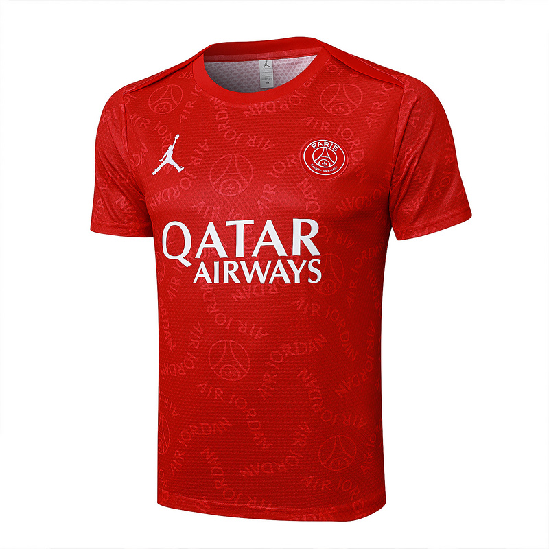 2024/25 Paris Red Training Set Shirt and Shorts