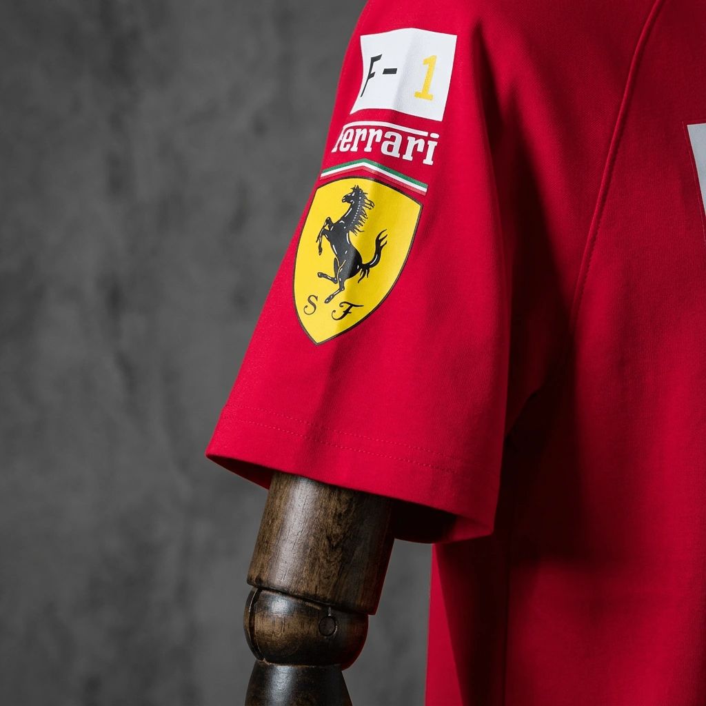 F1 Racing Scuderia Ferrari 2025 Red POLO