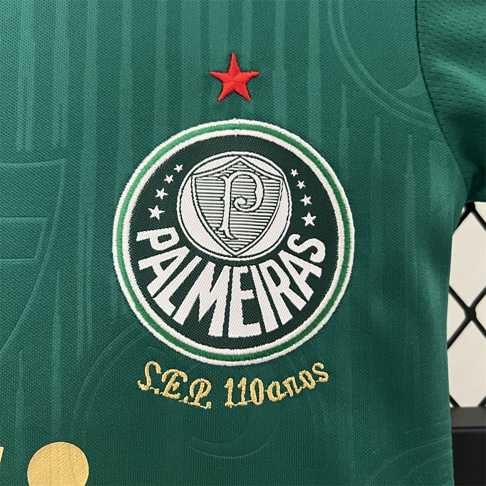 24/25 kids kits Palmeiras home jersey size: 16-28
