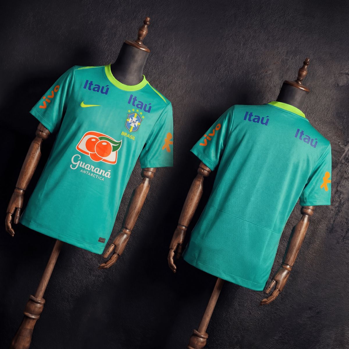2024 Brazil Copa Edition Training Green jersey Fan Version